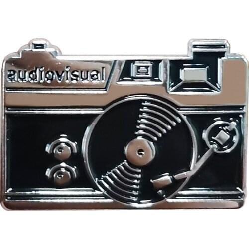 DZ158 Retro Camera Hard Enamel Pins Badge Backpack Collar Lapel Women Men Cute Jewelry