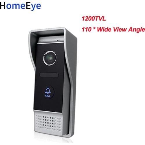HomeEye 1200TVL 4-Wired Video Door Phone Door Bell Waterproof Wide view angle lens Build-in Camera