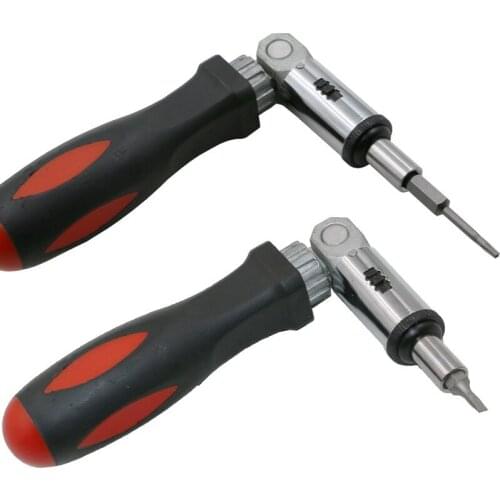 1/4 Inch Hex Socket Multi-function Ratchet Screwdriver Household Tool 0-180 Degrees Rotatable Cutter