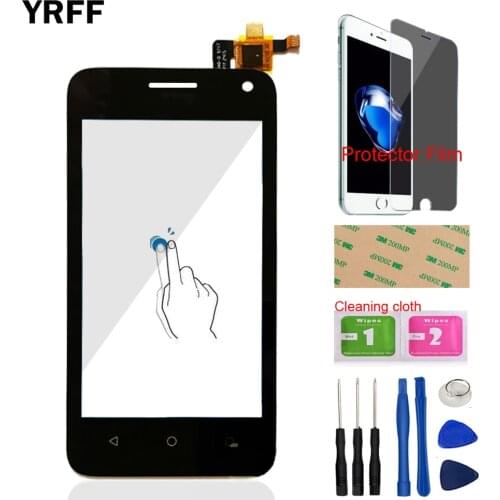 Mobile Phone Touch Screen For Huawei Ascend Y336 Y3 Y360 Touch Screen Digitizer Panel Glass Free Tools Protecotr Film + Adhesive