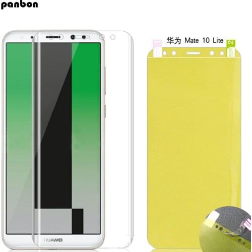 Soft TPU Nano Hydrogel Film for Huawei Mate 20 Pro 20 10 9 lite 20X RS Screen Protector Full Cover film not glass