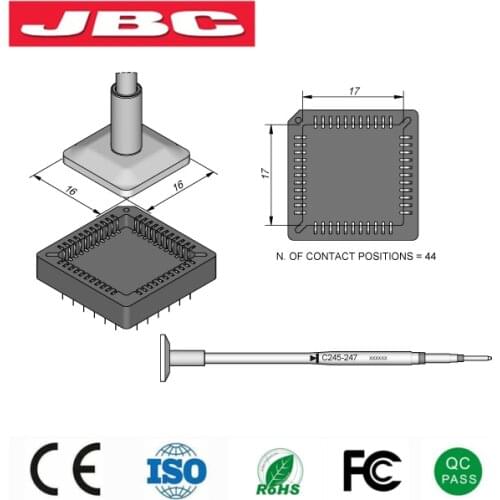 JBC Soldering Iron Tips Specialized Replaceable Adapter For JBC T245-A Handle C245 Series C245-247 C245-248