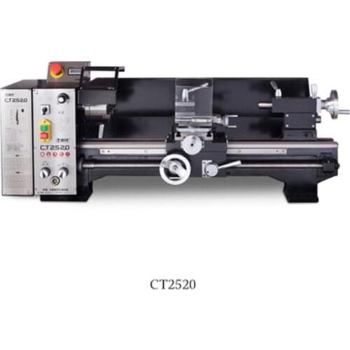 CT2520 Small Lathe Household Lathe Desktop Lathe Instrument Lathe Woodworking Lathe Metal Lathe Machining Center