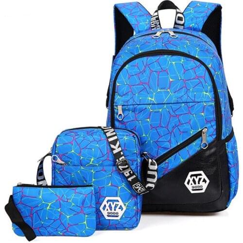 New Arrival School Backpack Girls Boys Kids School Bags Bookbag Set Student Backpack Waterproof Nylon Bagpack Mochila Escolar