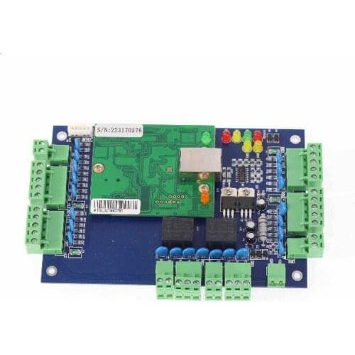 Rfid access controller with TCP/IP door access control for 2 doors CD sofeware included/2 door access control board