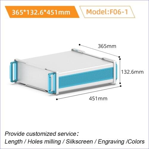 Chassis with Aluminum Panel Wholesales Price Computer Case Industrial Case Customized F06