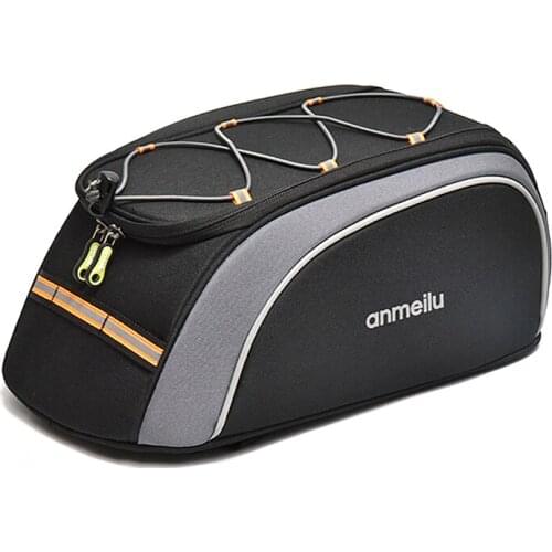 Bike Trunk Bag Bicycle Rack Rear Carrier Bag Bike Luggage Bag Bike Rack Bag Pannier Bag Handbag For Commuter Outdoor Traveling