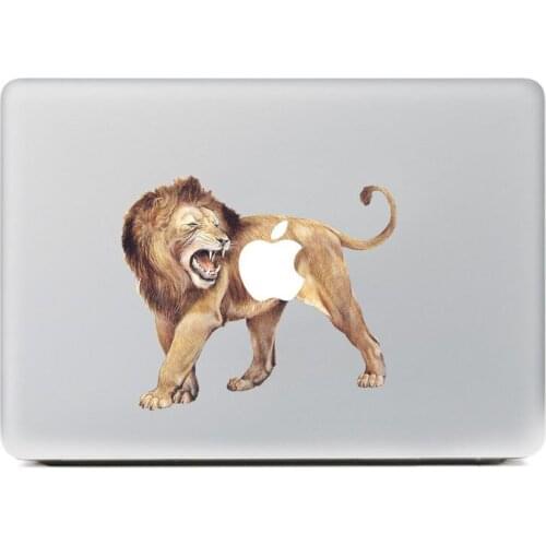 Ferocious lion Vinyl Decal for New Macbook Pro 13 15 inch and Air 11 13 inch Decal Skin Laptop Sticker