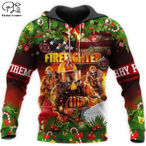 PLstar Cosmos Merry Christmas Santa Claus 3D Printed Hoodies Sweatshirts Zip Hooded For Men And Women Casual Streetwear Style-49