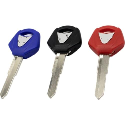 Motorcycle parts uncut blade blank key embryo suitable for YZF XJR 1300 FJR 1300 MT-09 MT-07 XJ6 TMax FZ6 FZ8 R3 R1 R6 MT 09 07