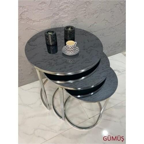 Zigon Coffee table Silver Smoked Mirror журнальный столик mesa auxiliar table basse de salon