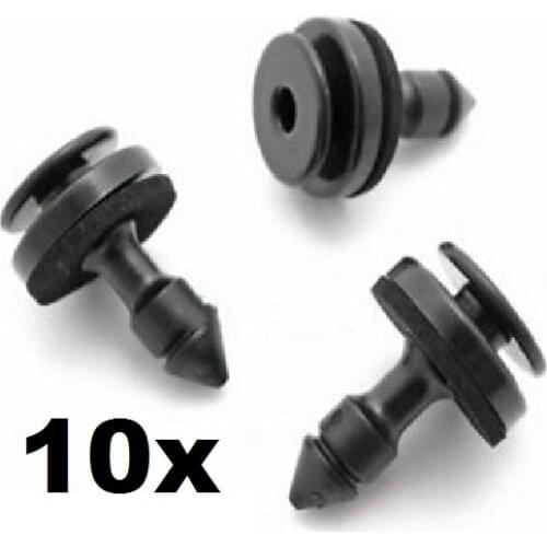 10x Door Card Clips for Jaguar XJ (2003-2009) C2C14628 - Trim Panel & Door Panel
