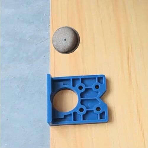 35mm Hinge Drilling Jig Hinge Hole Drilling Guide Locator Hole Opener Door Cabinet Carpenter Woodworking DIY Tool