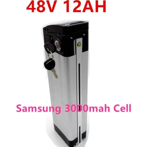 48V 12Ah e bike battery for Sam sung 3000mah cell 48V 350W/500W/750W bottom discharge Fat Tire Folding Electric Bicycle battery