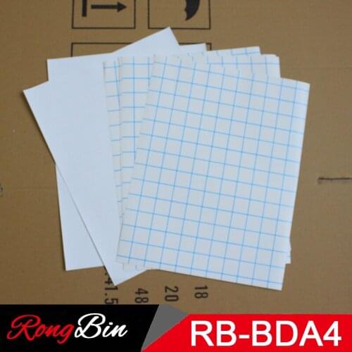 100 Sheets Sublimation Machine Dark Thansfer Paper A4 T-shirt Inkjet Dark Cotton Fabric Transfer Paper for Textile Cloth