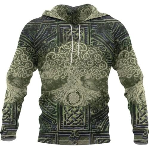 Irish celtic tree of life 3D Printed Hoodies Fashion Pullover Men For Women Sweatshirts Sweater Cosplay Costumes 01