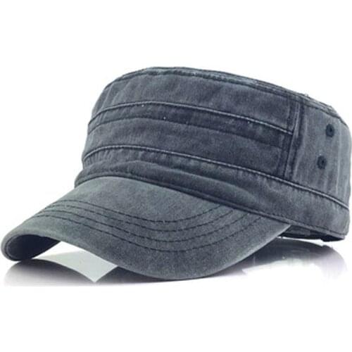 Flat Cap, Mens Military Cap, Spring And Summer Wash Do Old Mens Cap, Korean Version Of Casual Cap Tide, Summer Sun Visor