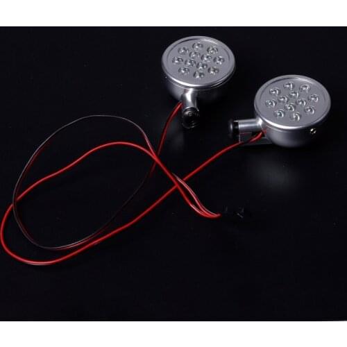 CNC Alloy Lamp set with LED light fits 1/5 hpi baja 5b ss 5t 5sc rovan king motor