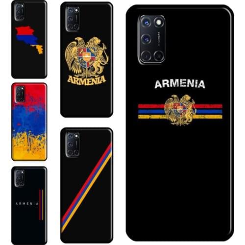 Armenian Flag Case For OPPO A52 A72 A92 A83 A91 A93 A15 A3S A5S A1K F7 Reno2 Z A31 A53 A5 A9 2020 Cover