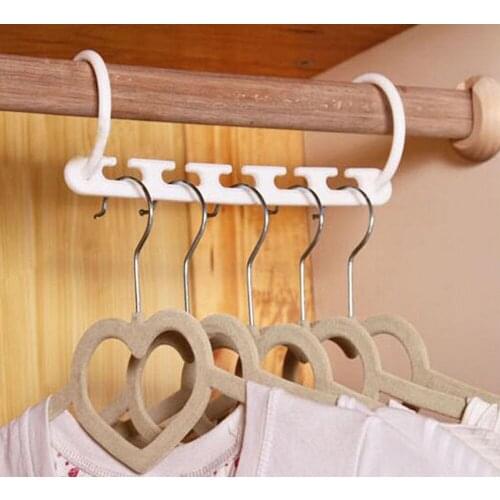 Best Quality Space Saver Wonder Magic Clothes Hangers Closet Organizer Hooks Racks Useful