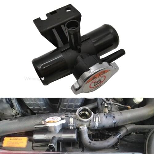 Wooeight New Radiator Coolant Filler Fill Neck With Cap 1350A015 fit for Mitsubishi Outlander Sport Lancer 2008 2011 2013 2015