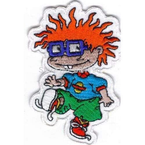 3.5" CHUCKY Emblem Embroidered Animate TV MOVIE Series Iron On Patch rock retro applique wholesale dropship