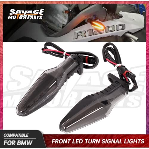 Front LED Turn Signal Indicator Lights For BMW S 1000R S1000XR R1250GS ADV 2020 2021 Motorcycle Accessories Flasher Blinker Lamp