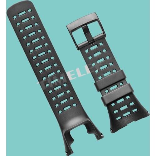 TIMELEE Rubber Watch Replacement Band Strap For Suunto Ambit 3 Peak / Ambit 2