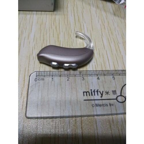 Hearing Aids Mini High Power Wireless Digital BTE Ear Aid Sound Amplifiers For Severe-Profound loss w Telecoil MY-22