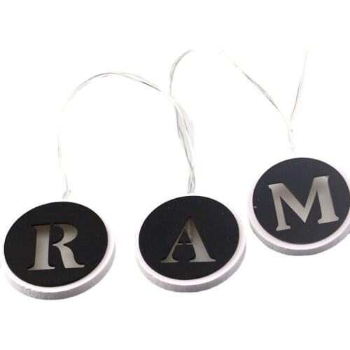 Ramadan Mubarak Lights LED Ramadan Eid String Light Mubarak Islam Decorative for Indoor Outdoor Home Garden Patio Decor