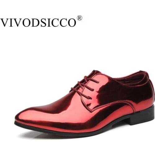 Men's Patent Leather Shoes VIVODSICCO China