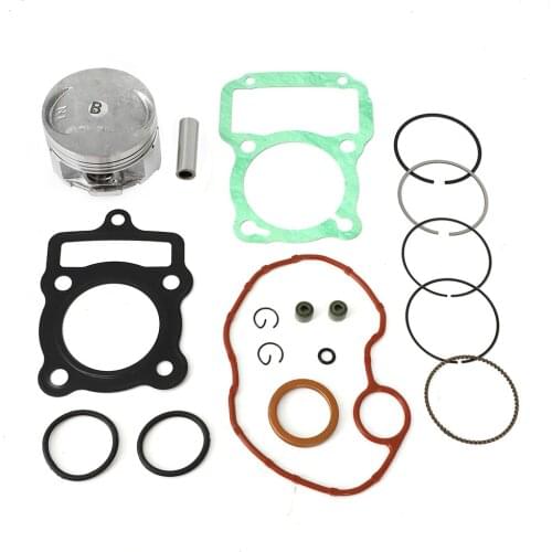 XR 125 Rebuild Top End Piston + PISTON Rings + Gasket For Honda XR125 2003 -2006 L3 L4 L5 L6 XR VALVE SEALS CYLINDER HEAD GASKET