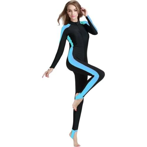 Surf Woman Wetsuit Sbart Windsurf Wet Suit Long Sleeve Full Body Spearfishing Scuba Diving Suit Women Sails Rash Guard Swimwear