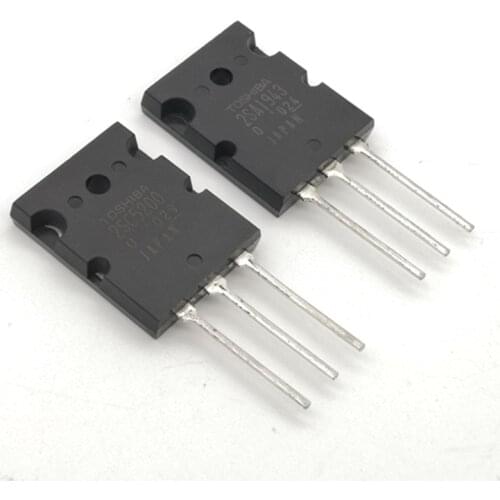 10PCS 2SA1943 TO-3P 2SC5200 TO-3PL Triode (5PCS C5200 + 5PCS A1943) =5 Pairs Brand New Original