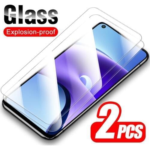 2pcs Tempered Glass For Xiaomi Redmi Note 9T 9 Pro 9s Xiomi Redme 9A 9C NFC A T C S Screen Protector Armor Cover Protective Film