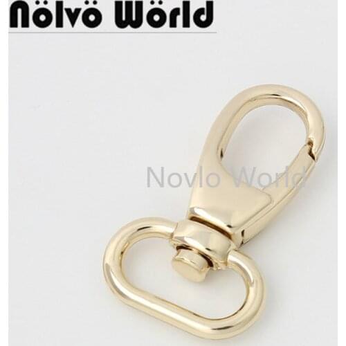 5-20-100pcs 6 colors 2 size 3mm 16mm Metal Bags Strap Buckles Lobster Clasp Snap Hook DIY KeyChain Bag Part Accessories
