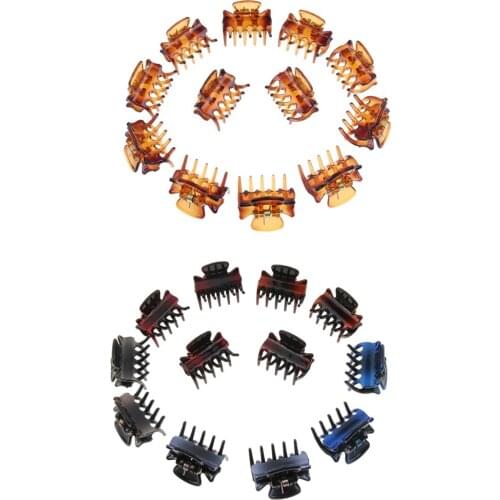 24 pack Women Girls Mini Hair Clips Claws Small Hairpin Grips Styling Tools