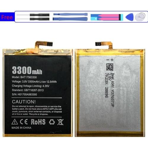 3300mAh Battery BAT17563300 For Doogee Shoot 1 Battery 5.5 Inch