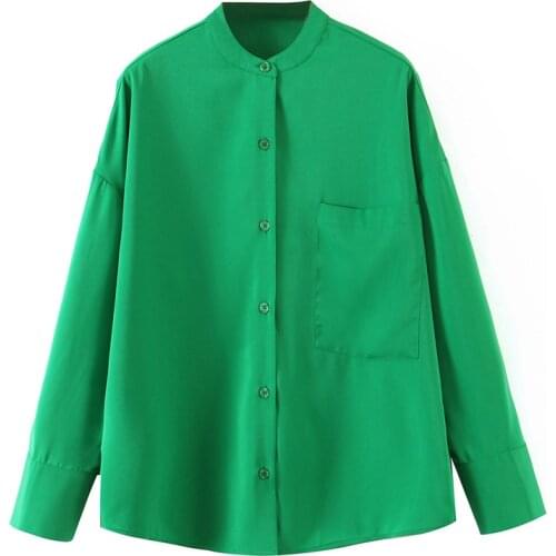 Зеленые блузки BLSQR China At AliExpress