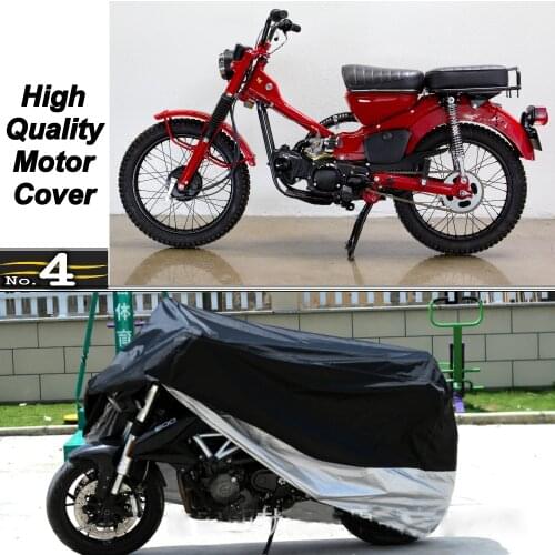 MotorCycle Cover For Honda CT90 WaterProof UV / Sun / Dust / Rain Protector Cover Made of Polyester Taffeta