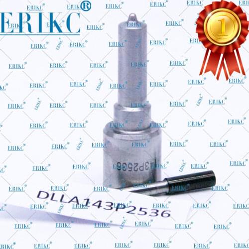 ERIKC Fuel Injector 0433172536 Oil Spray Nozzle Crdi Dlla143p2536 Sprayer Dlla 143p2536 Fuel Systerm Dlla143 P2536