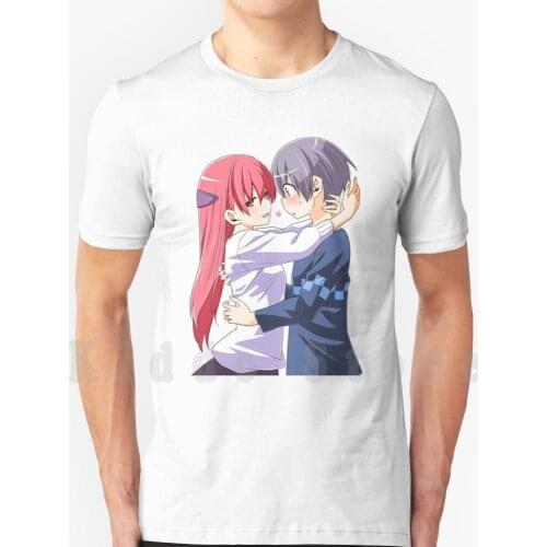 Tonikaku Kawaii T Shirt Cotton Men Diy Print Cool Tee Tonikaku Kawaii Fly Me To The Moon Yuzaki Anime Tonikawa Over The Moon