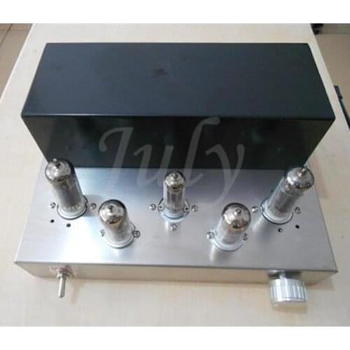 6N2 pushes 6p1 single-ended A fever amplifier, 3w+3w pure manual scaffolding power amplifier, frequency response 20hz-20khz