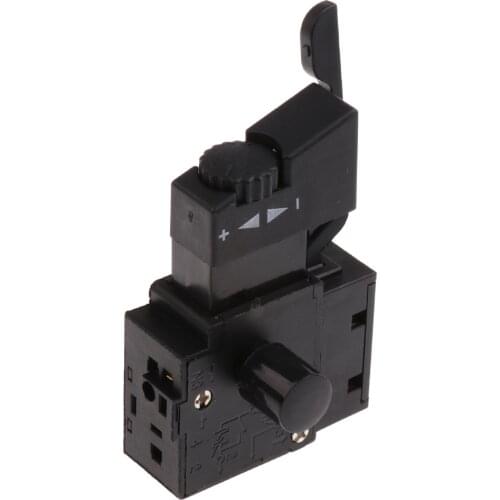 Electric Drill Dustproof Speed Control Push Button Trigger Switch AC 250V 6A #2