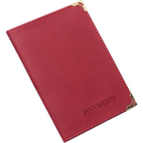 Russian Vintage Auto Driver License Formal Bag PU Leather Cover For Car Driving Documents Card Credit Holder Case