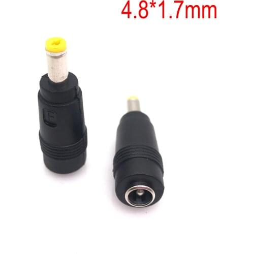DC 4817 Power Plug 5.5*2.1 mm female jack to 4.8*1.7 mm male Plug DC Power Connector Adapter Laptop Accessories