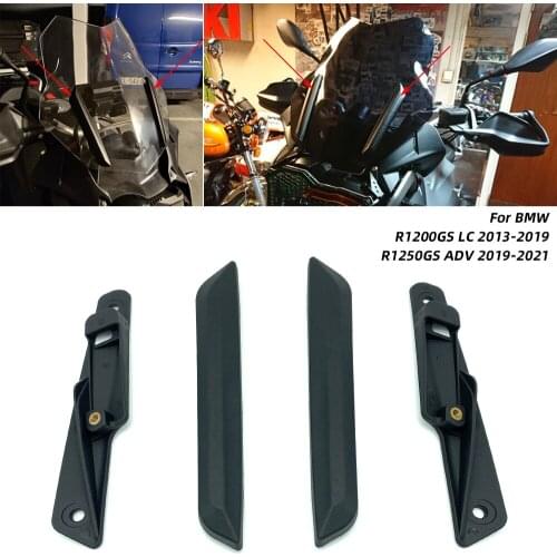 REALZION Motorcycle Windscreen Windshield Wind Screen Trim Strip For BMW R1200GS R 1200 GS LC R1250GS R1250 GS ADV Adventure