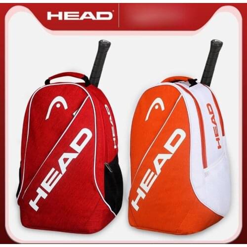 HEAD Original Waterproof Tennis Bag Men Tennis Racket Large Sport Bag Outdoor Gym Badminton Backpack 2 Racquet Sports Bag