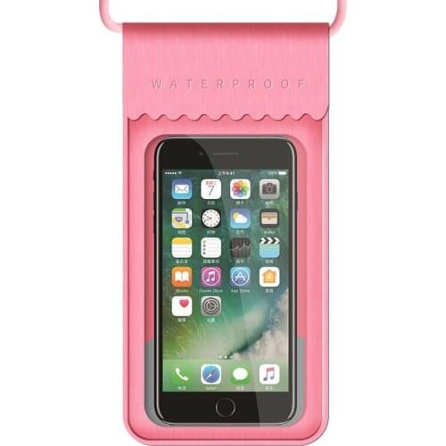 Universal Waterproof Phone Case For Iphone Samsung Huawei Xiaomi Swimming Sealed Pouch Anti Sand Touch Screen Water Proof Bag