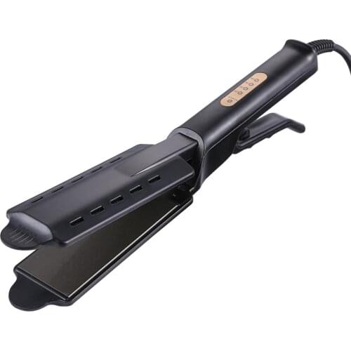 Dropshipping Professional Hair Straightener Four-gear Fast Warm-up Ceramic Tourmaline Ionic Flat Iron Hair Straightening Tool